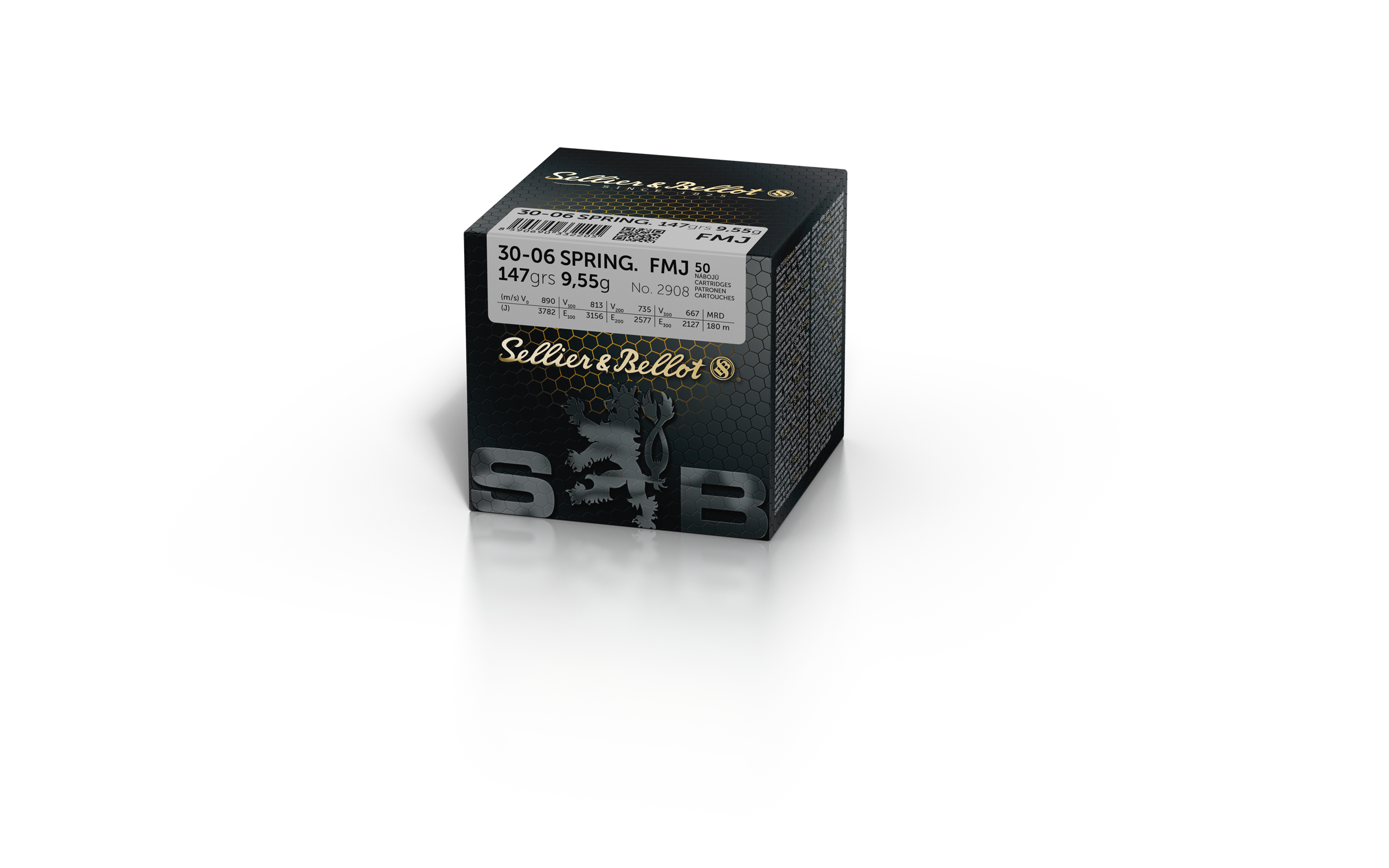 S&B FMJ .30-06 Spr. 147gr. Schüttpackung S&B FMJ .30-06 Spr. 147gr. Schüttpackung