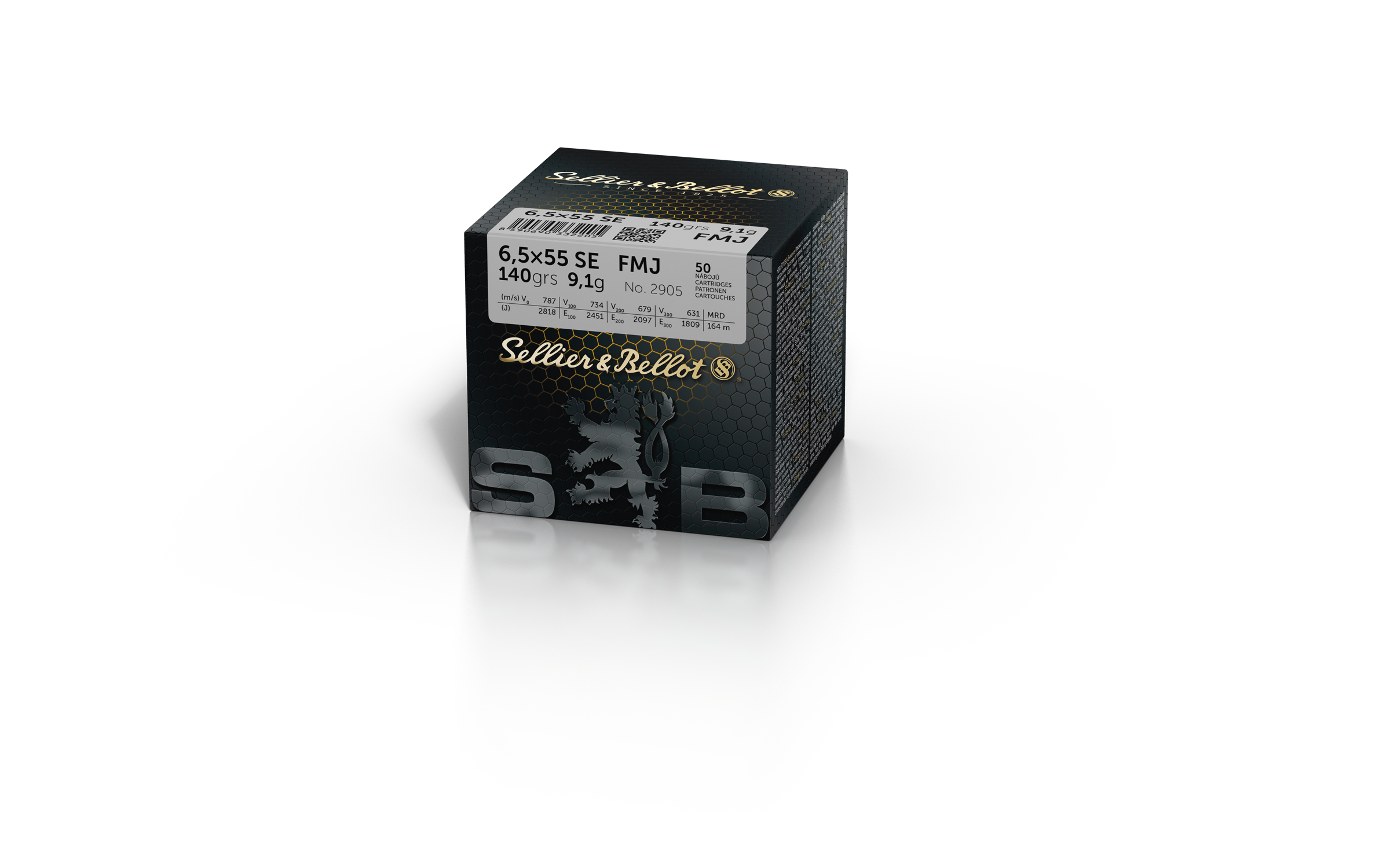 S&B FMJ 6,5x55 SE 140gr. Schüttpackung S&B FMJ 6,5x55 SE 140gr. Schüttpackung