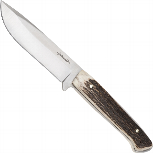 Haller Jagdmesser mit Hirschhorngriff Haller Jagdmesser mit Hirschhorngriff
