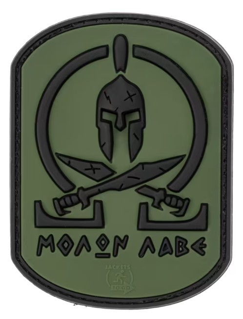 Rubber Patch Molon Labe Forest JTG Rubber Patch Molon Labe Forest JTG