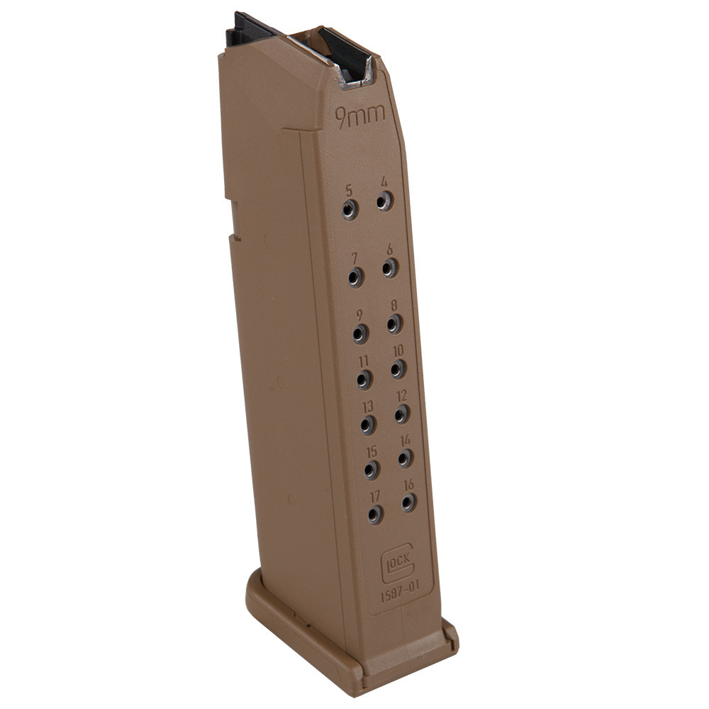 Glock Magazin G19X; 17 Schuss Glock Magazin G19X; 17 Schuss