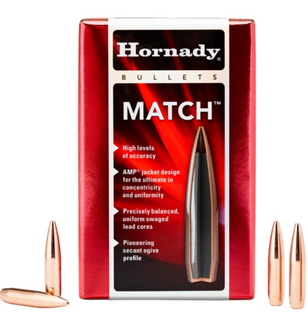 Hornady Match BTHP .264 140gr. Hornady Match BTHP .264 140gr.