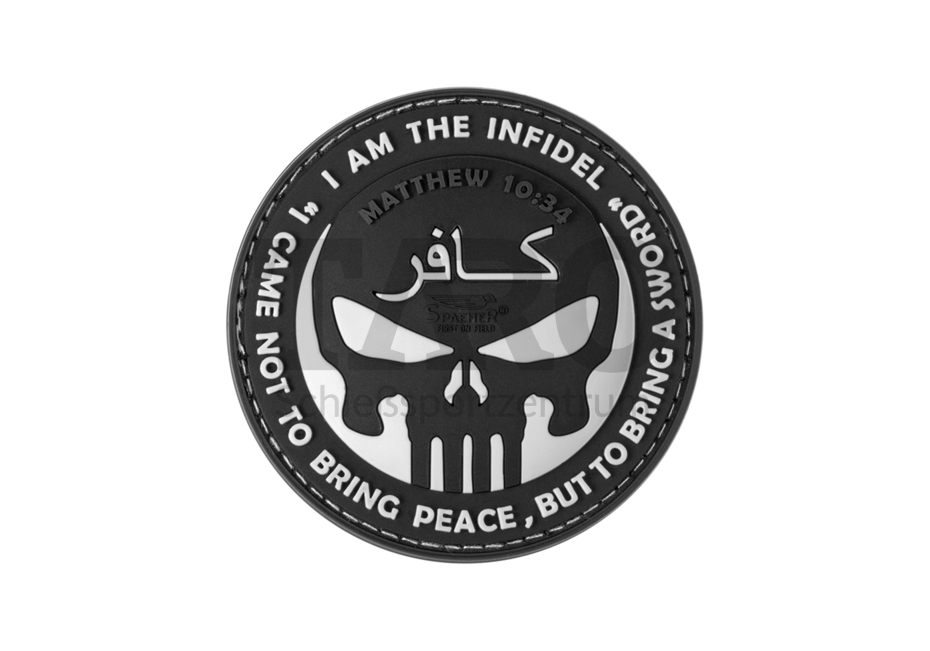 Rubber Patch The Infidel Punisher Rubber Patch The Infidel Punisher