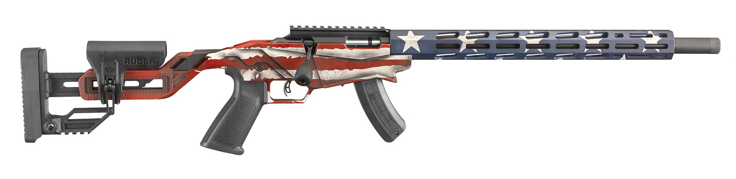 Ruger Precision Rimfire American Flag Cerakote Ruger Precision Rimfire American Flag Cerakote