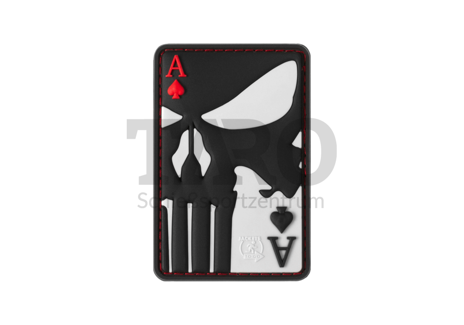 Rubber Patch Punisher Ace of Spades Rubber Patch Punisher Ace of Spades