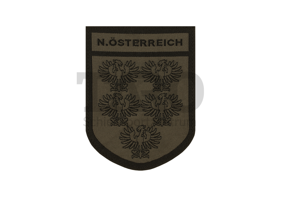 Niederösterreich Wappen Patch RAL7013 Clawgear Niederösterreich Wappen Patch RAL7013 Clawgear