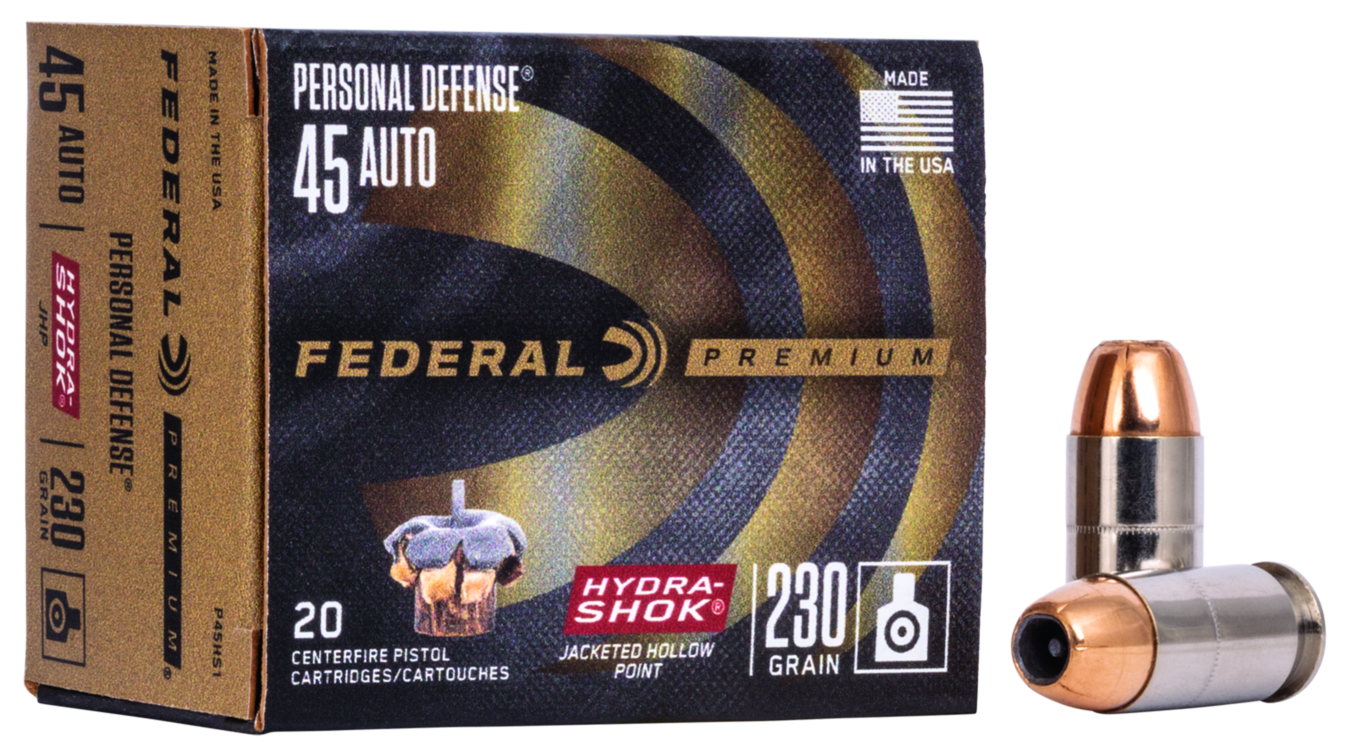 Federal Hydra Shok JHP .45 ACP 230gr. Federal Hydra Shok JHP .45 ACP 230gr.