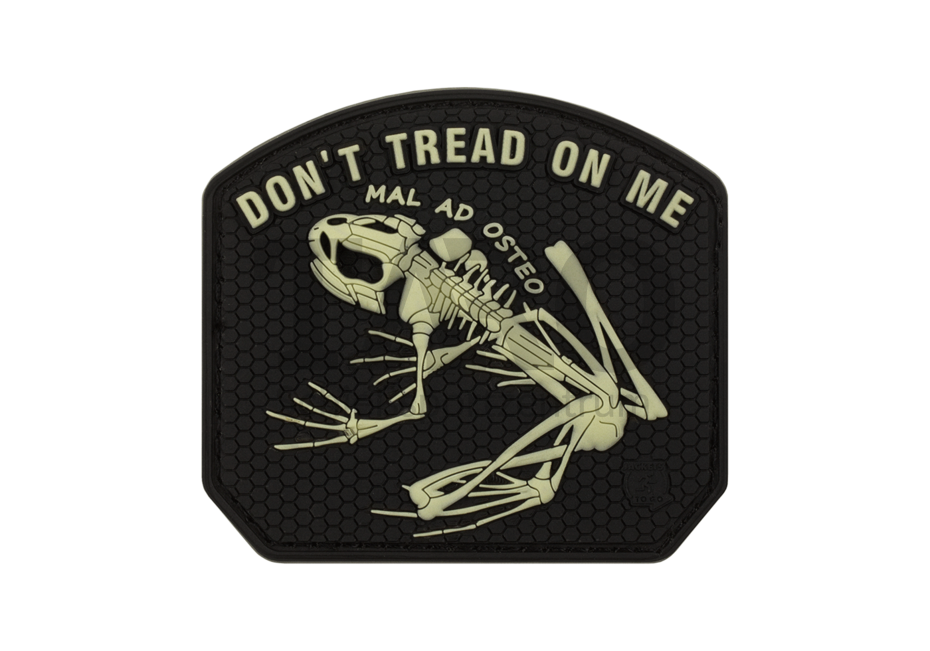 Rubber Patch Dont Tread on me Glow in the Dark Rubber Patch Dont Tread on me Glow in the Dark