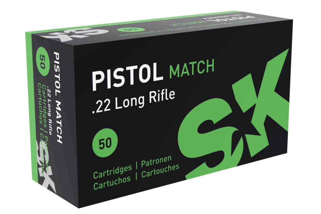 SK Pistol Match .22 LR 40gr. SK Pistol Match .22 LR 40gr.