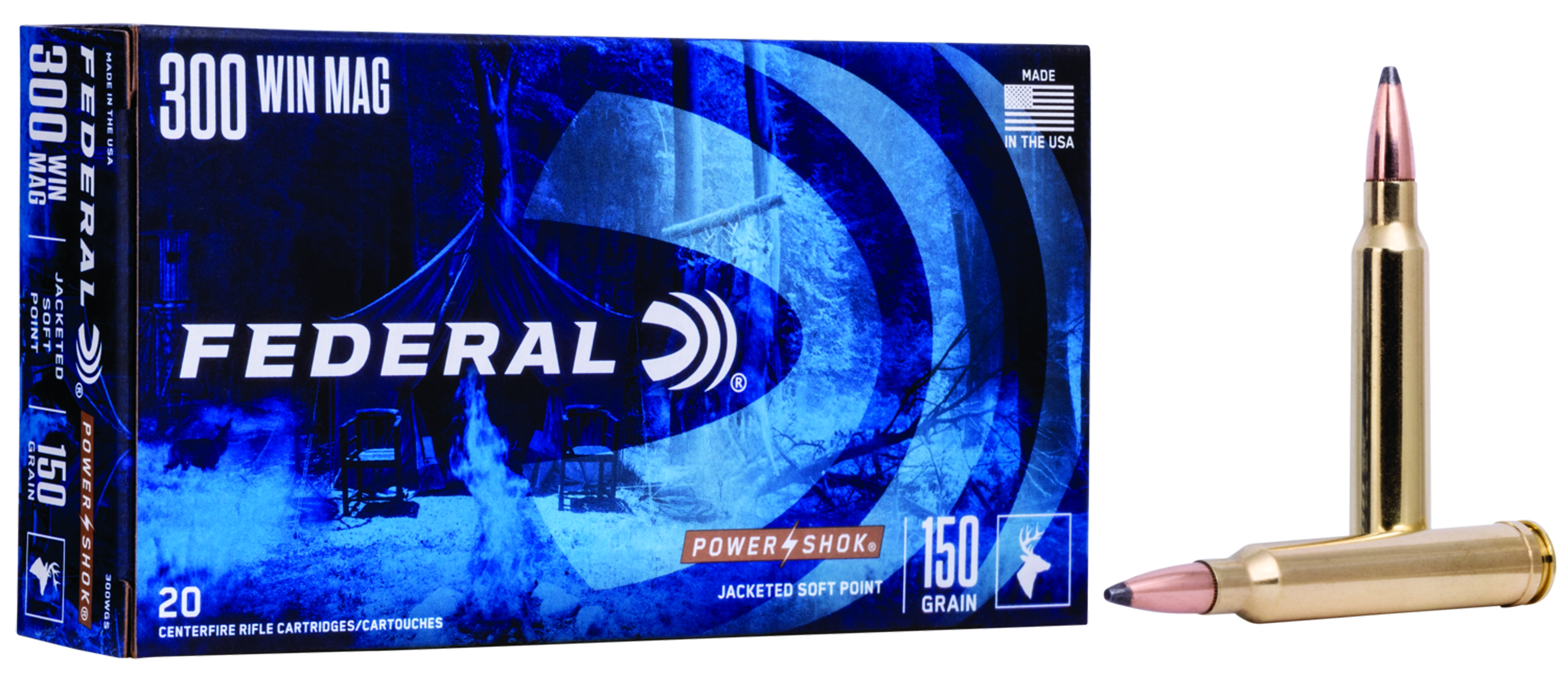 Federal Power Shok .300 Win. Mag. 150gr. Federal Power Shok .300 Win. Mag. 150gr.