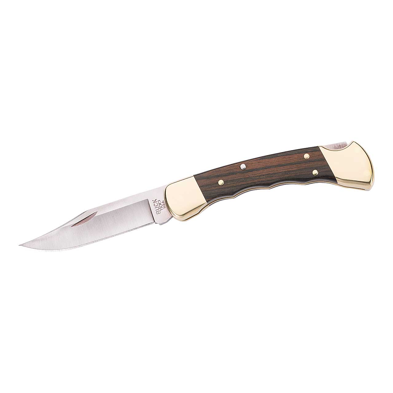 Buck 110 Folding Hunter; Finger Grooved Buck 110 Folding Hunter; Finger Grooved