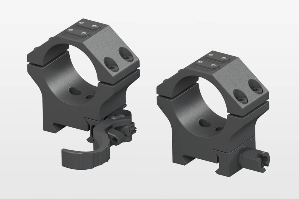 ERATAC Ringmontage 34 mm BH 18 mm; Mutter ERATAC Ringmontage 34 mm BH 18 mm; Mutter