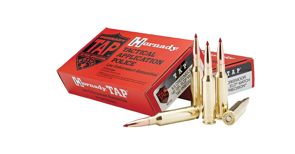 Hornady TAP ELD-Match 6,5 Creedmoor 147gr. Hornady TAP ELD-Match 6,5 Creedmoor 147gr.