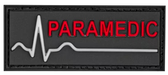 Paramedic Rubber Patch JTG Paramedic Rubber Patch JTG
