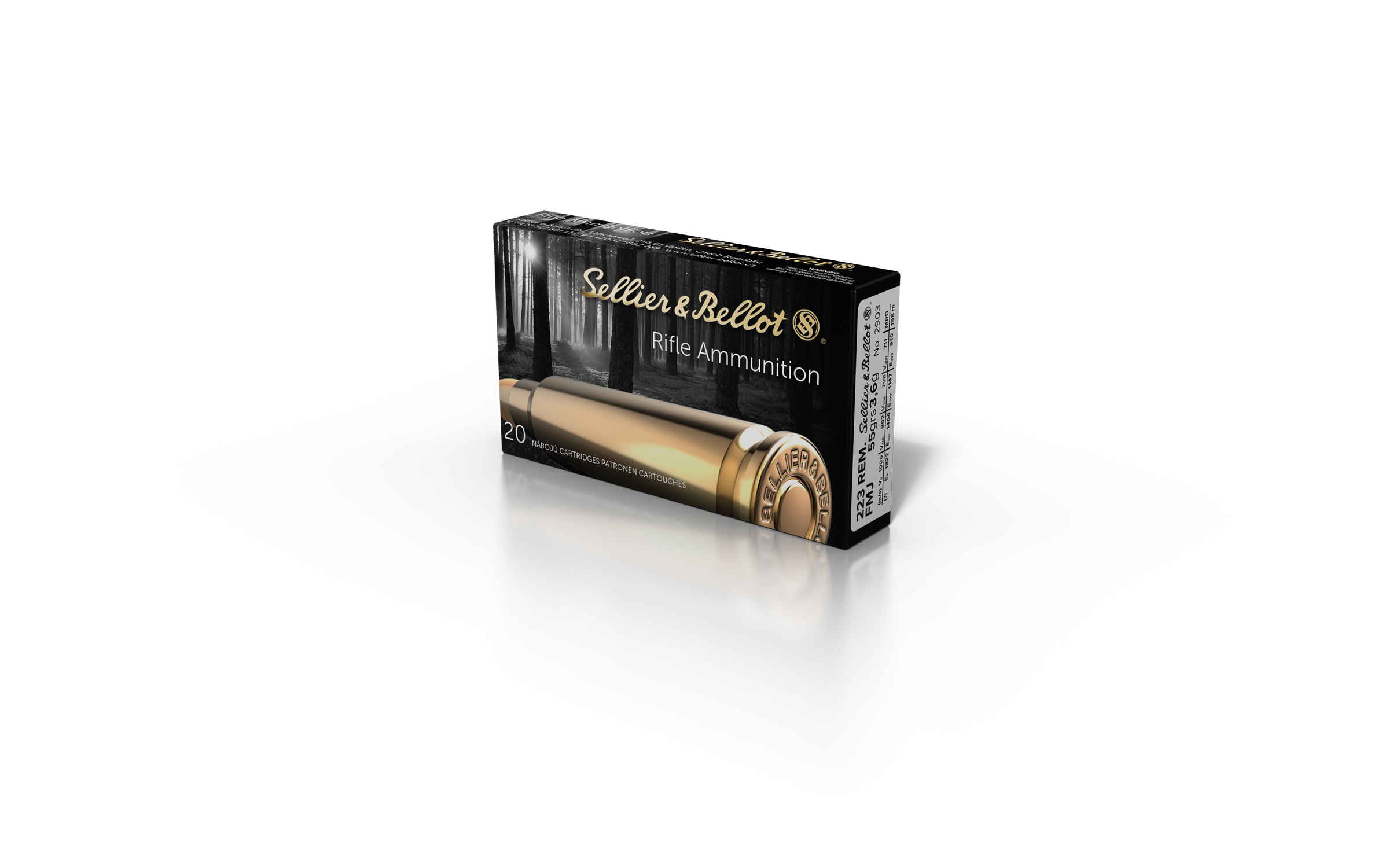 S&B FMJ .223 Rem. 55gr. S&B FMJ .223 Rem. 55gr.
