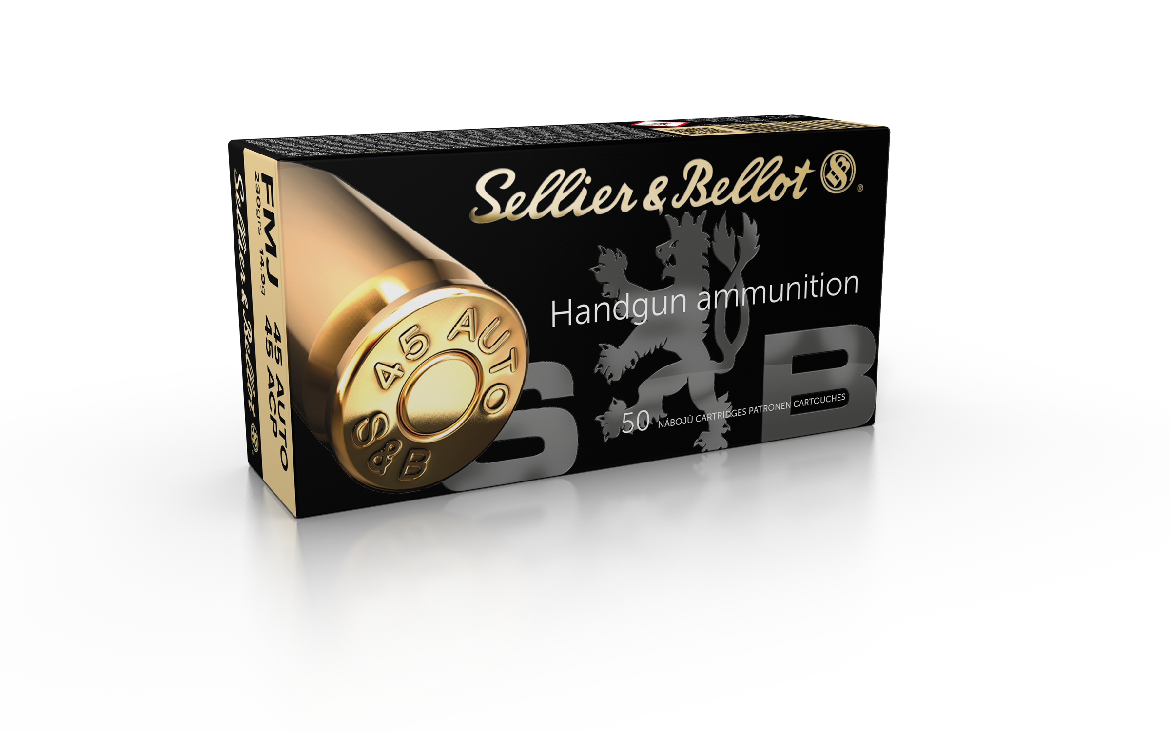 S&B FMJ .45 ACP 230gr. S&B FMJ .45 ACP 230gr.