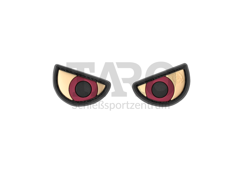 Rubber Patch Angry Eyes Rubber Patch Angry Eyes