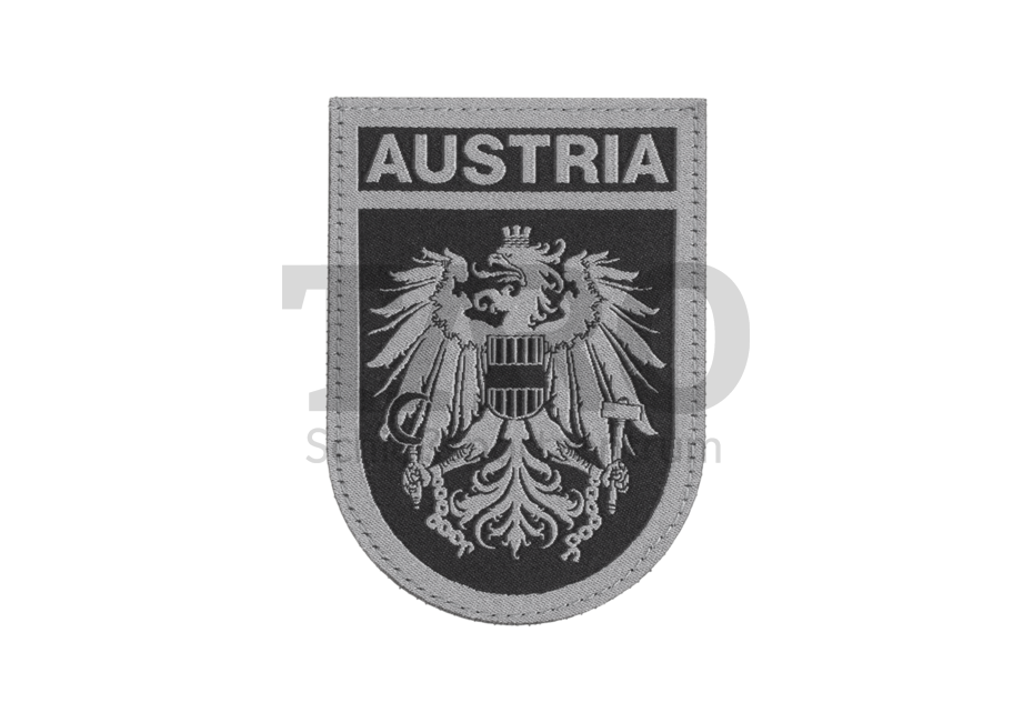Austria Patch Black Austria Patch Black