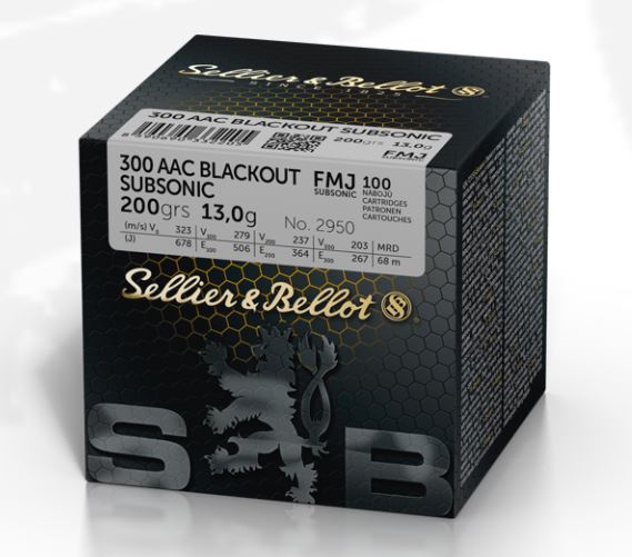 S&B Subsonic FMJ .300 AAC Blackout 200gr. Schüttpackung S&B Subsonic FMJ .300 AAC Blackout 200gr. Schüttpackung