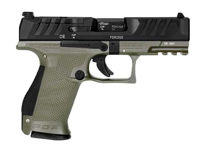 Walther PDP C 4" OD Green Walther PDP C 4" OD Green