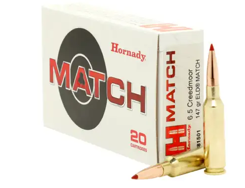 Hornady ELD-Match 6,5 Creedmoor 147gr. Hornady ELD-Match 6,5 Creedmoor 147gr.