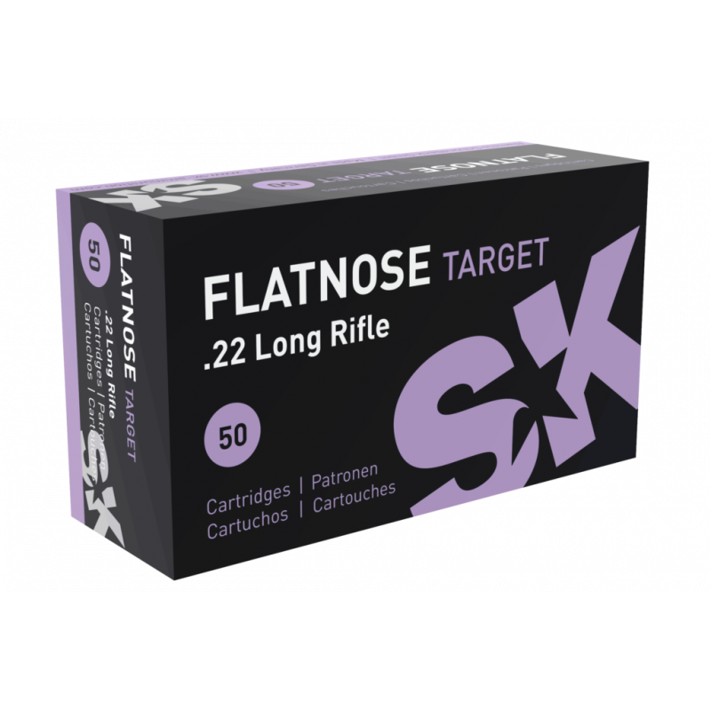 SK Flatnose Target .22 LR 40gr. SK Flatnose Target .22 LR 40gr.