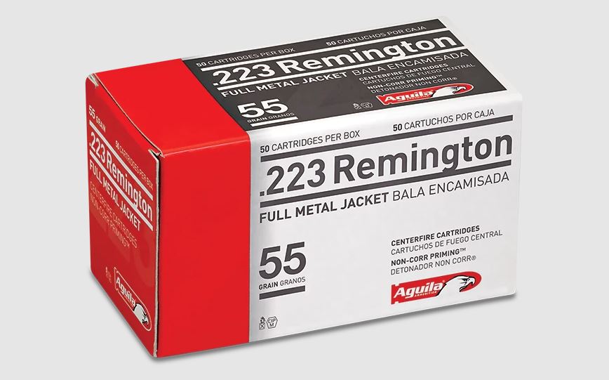 Aguila FMJ .223 Rem. 55gr. Aguila FMJ .223 Rem. 55gr.