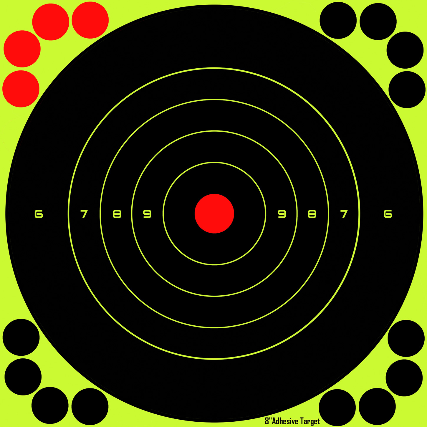 Zielscheiben mit Trefferanzeige 17cm; 20 Stk. Zielscheiben mit Trefferanzeige 17cm; 20 Stk.