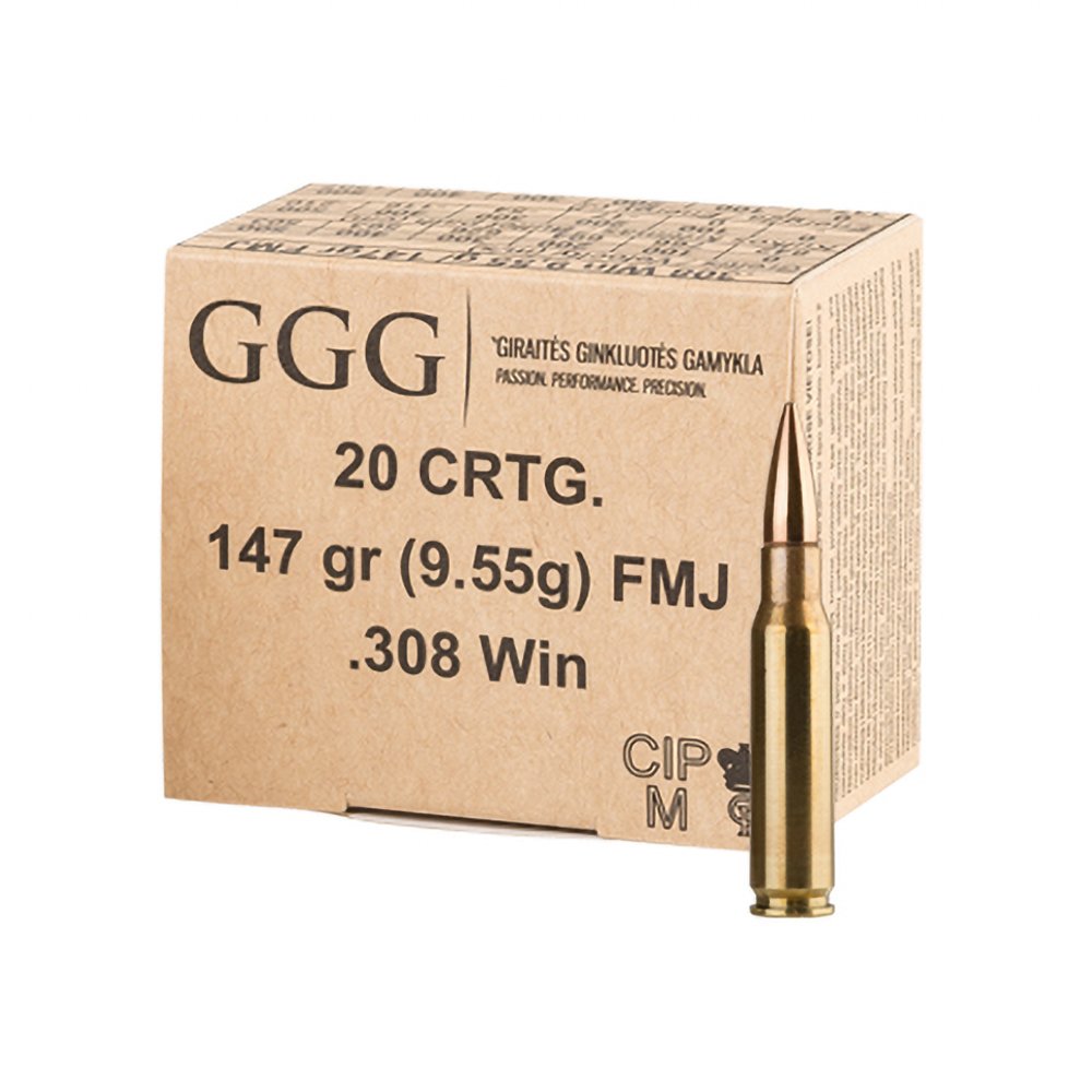 GGG FMJ .308 Win. 147gr. GGG FMJ .308 Win. 147gr.