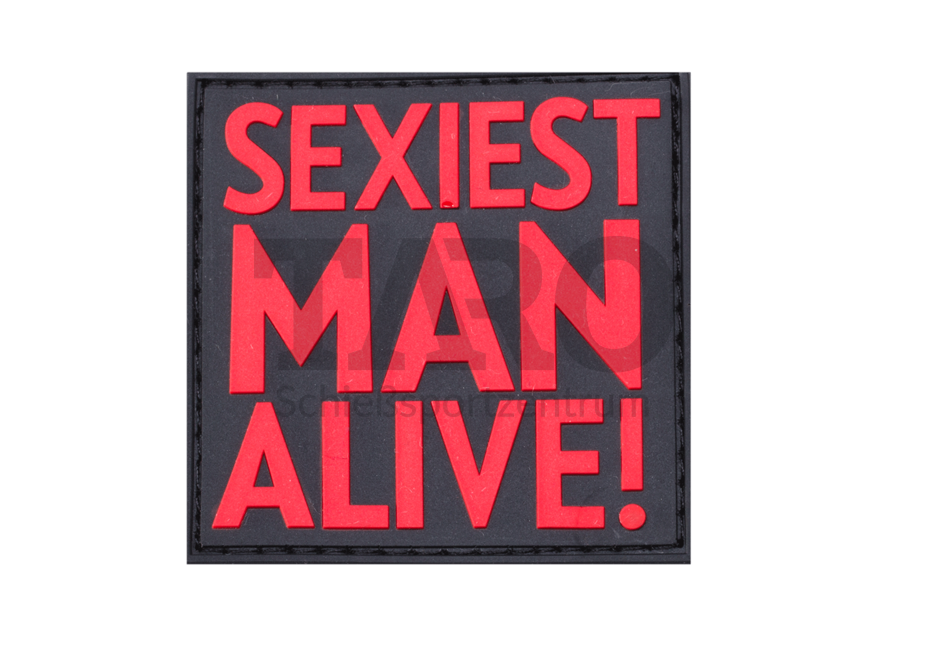 Rubber Patch Sexiest Man Alive Blackmedic Rubber Patch Sexiest Man Alive Blackmedic