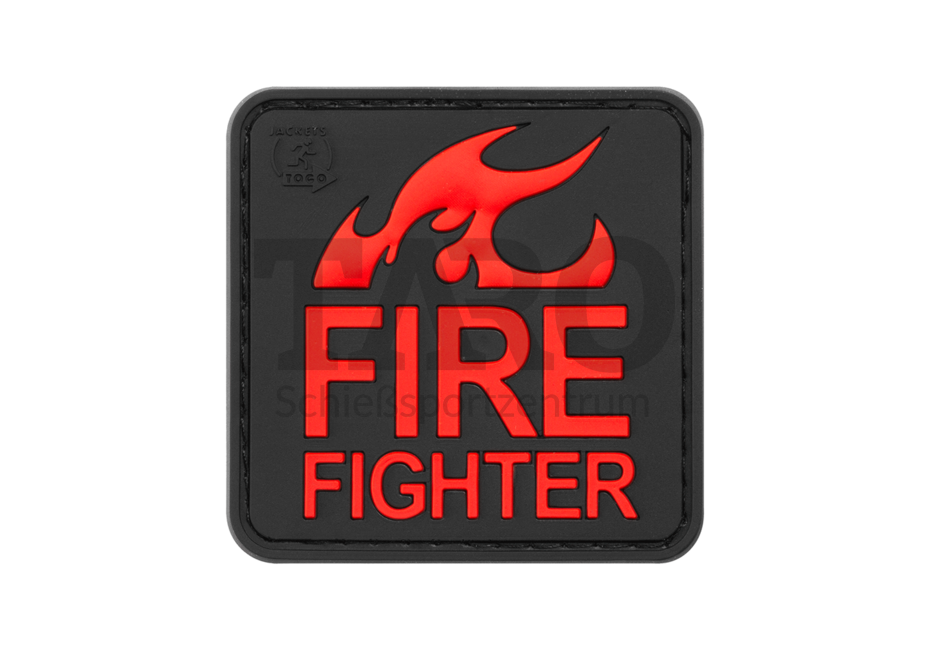 Rubber Patch Fire Fighter Blackmedic Rubber Patch Fire Fighter Blackmedic