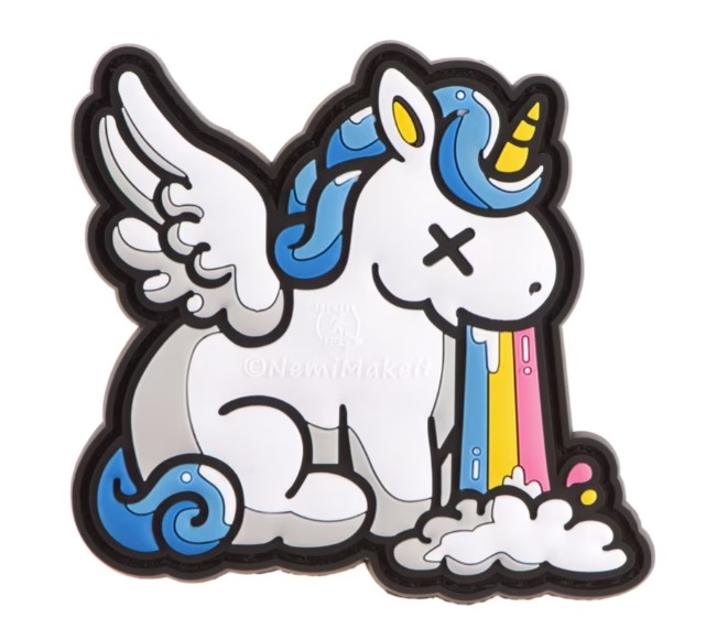 Rubber Patch Unicorn Not Drunk JTG Rubber Patch Unicorn Not Drunk JTG