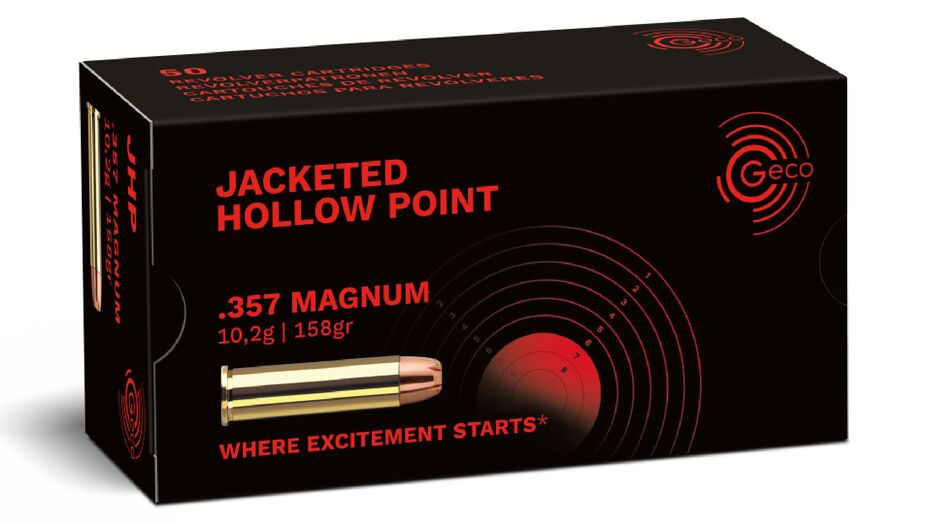 Geco JHP .357 Mag. 158gr. Geco JHP .357 Mag. 158gr.