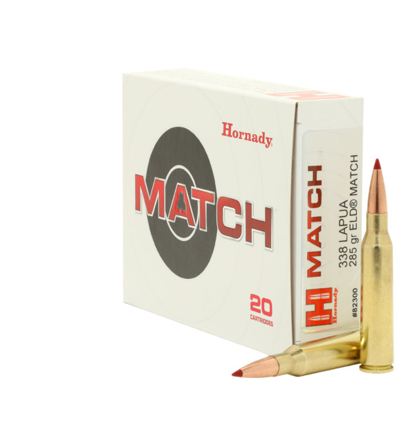 Hornady ELD-Match .338 Lap. Mag. 285gr. Hornady ELD-Match .338 Lap. Mag. 285gr.