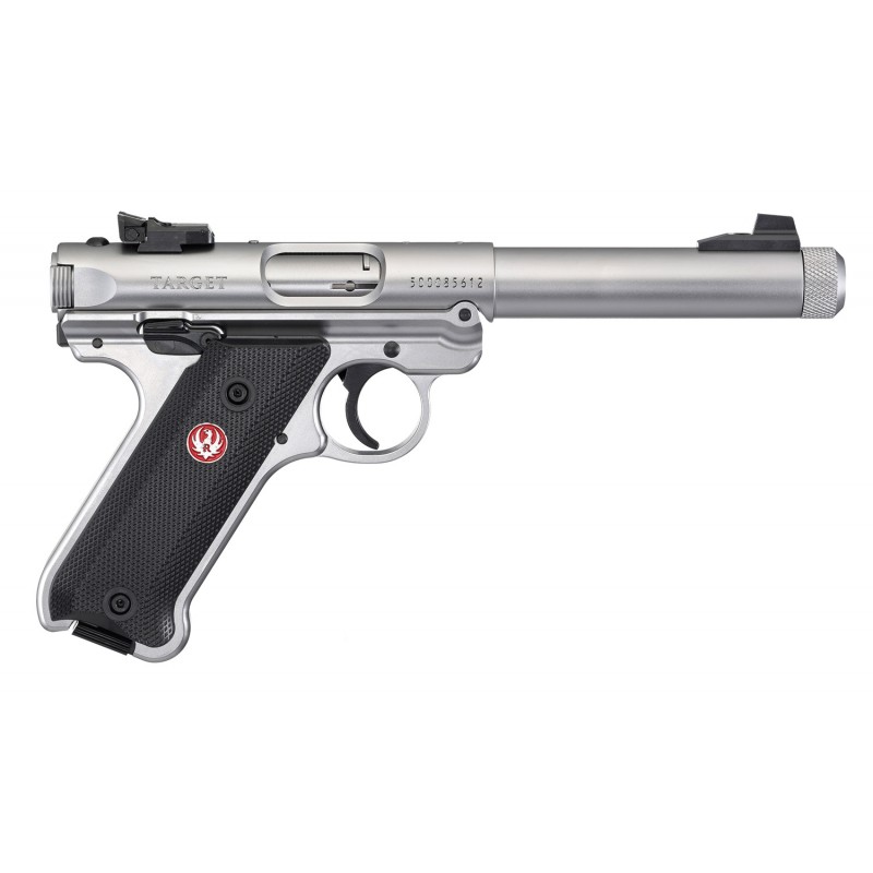 Ruger Mark IV Target Stainless Threaded Ruger Mark IV Target Stainless Threaded