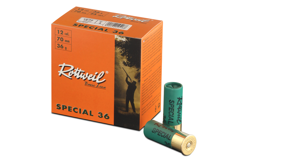 Rottweil Special 36 12/70; 3,2mm, 36g Rottweil Special 36 12/70; 3,2mm, 36g