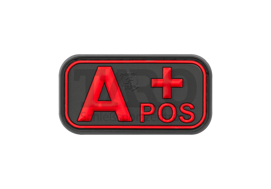 Rubber Patch Bloodtype A Pos Rubber Patch Bloodtype A Pos