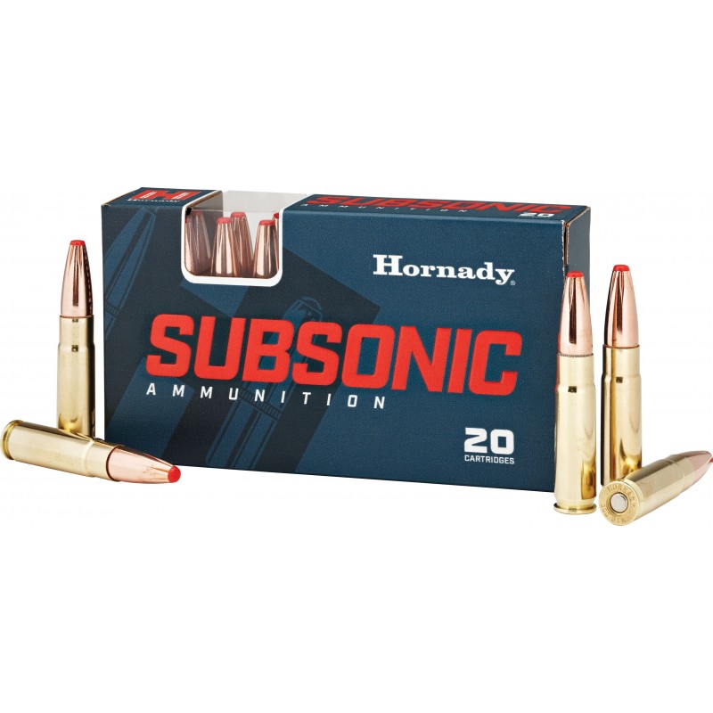 Hornady Subsonic Sub-X .300 Blackout 190gr. Hornady Subsonic Sub-X .300 Blackout 190gr.