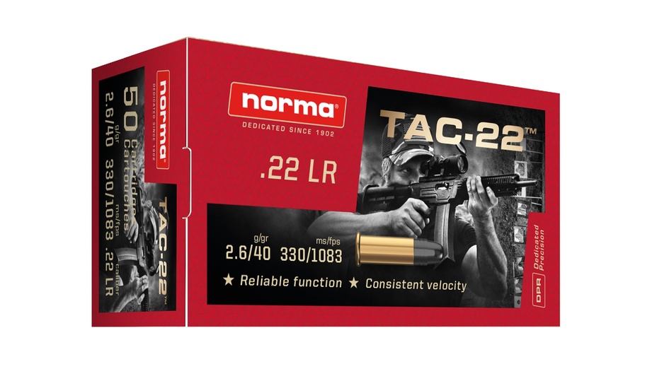 Norma TAC .22 LR 40gr. Norma TAC .22 LR 40gr.