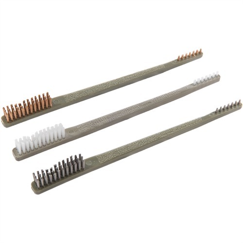 Otis Reinigungsbürstenset 1x Nylon, 1x Bronze, 1x Stainless Stee Otis Reinigungsbürstenset 1x Nylon, 1x Bronze, 1x Stainless Stee