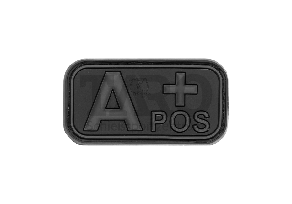 Rubber Patch Bloodtype A Pos Blackops Rubber Patch Bloodtype A Pos Blackops