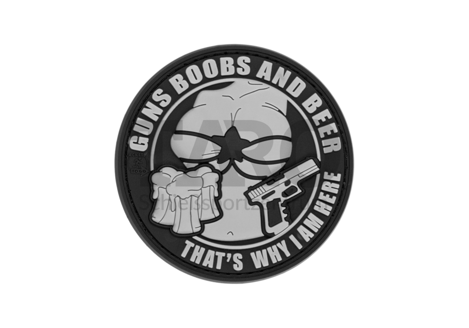Rubber Patch Guns, Boobs & Beer JTG Rubber Patch Guns, Boobs & Beer JTG
