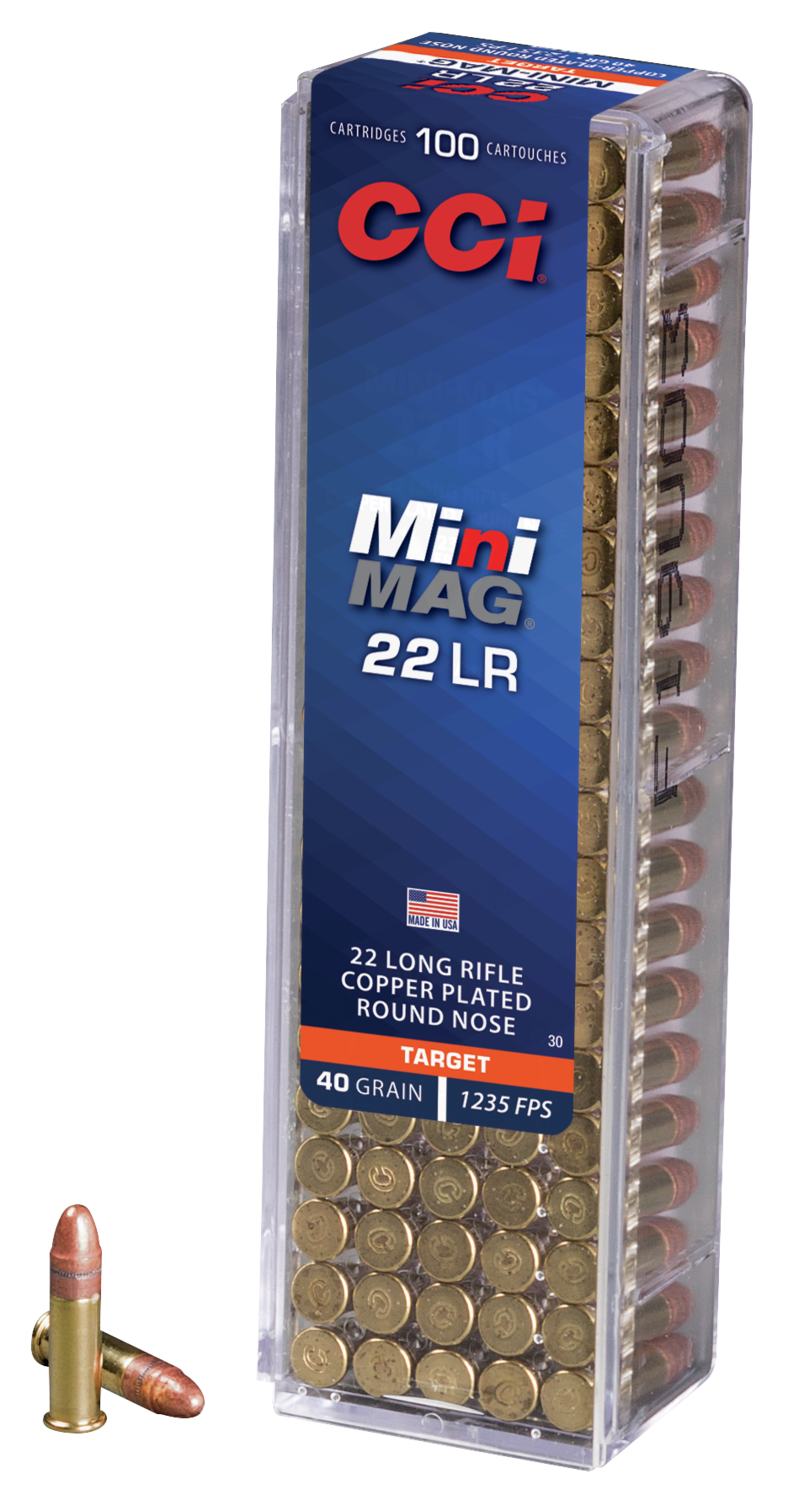 CCI Mini Mag Target CPRN .22 LR 40gr. CCI Mini Mag Target CPRN .22 LR 40gr.