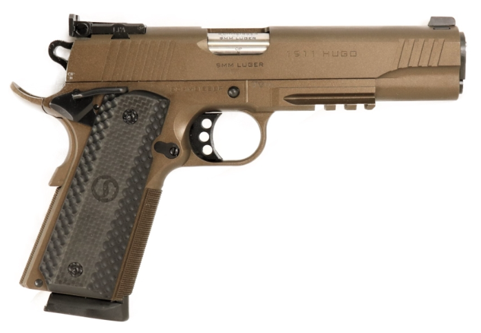 Schmeisser Hugo 1911 5" 9x19; Thunder Bronze Schmeisser Hugo 1911 5" 9x19; Thunder Bronze