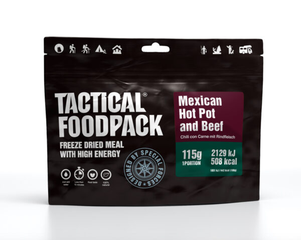 TACTICAL FOODPACK Mexican Hot Pot and Beef TACTICAL FOODPACK Mexican Hot Pot and Beef