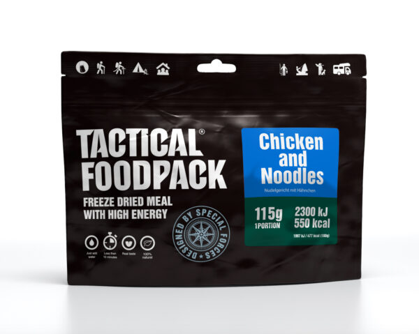 TACTICAL FOODPACK Chicken and Noodles TACTICAL FOODPACK Chicken and Noodles