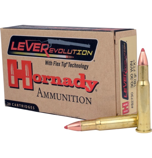 Hornady LEVERevolution FTX .30-30 Win. 160gr. Hornady LEVERevolution FTX .30-30 Win. 160gr.