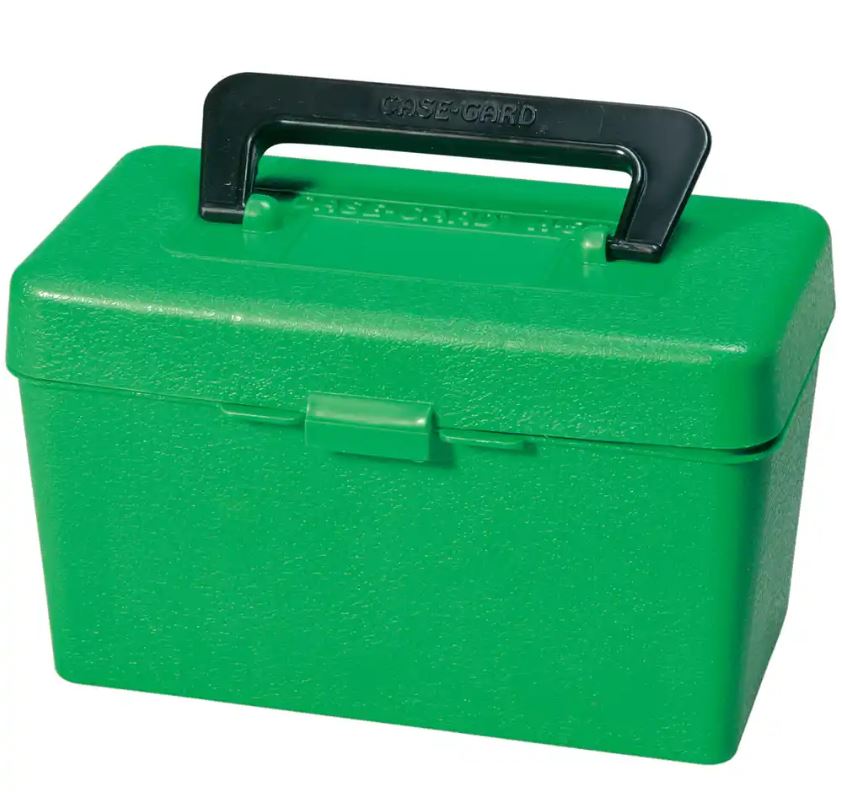 MTM Box Large Rifle 50St. mit Griff; Grün MTM Box Large Rifle 50St. mit Griff; Grün