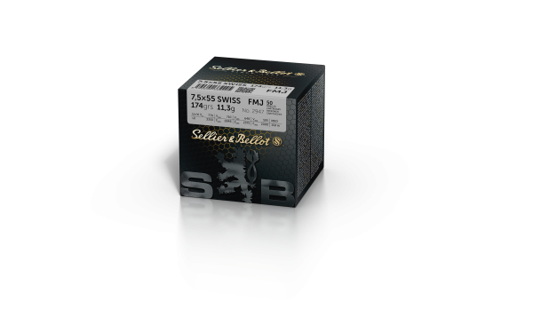 S&B FMJ 7,5x55 174gr. Schüttpackung S&B FMJ 7,5x55 174gr. Schüttpackung