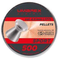 Umarex Diabolos Sport 4,5mm; 0,52g; flach Umarex Diabolos Sport 4,5mm; 0,52g; flach